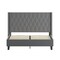Flash Furniture Platform Bed, Riverdale, Queen, Dark Gray HG-47-GG - alternate 10